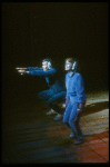 Actors Beth Fowler & James Congdon in a scene fr. the Broadway musical "Baby." (New York)