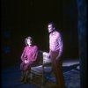 Actors Beth Fowler & James Congdon in a scene fr. the Broadway musical "Baby." (New York)
