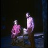 Actors Beth Fowler & James Congdon in a scene fr. the Broadway musical "Baby." (New York)