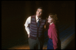 Actors Beth Fowler & James Congdon in a scene fr. the Broadway musical "Baby." (New York)