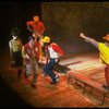 Actors (L-2L) Todd Graff & James Congdon in a scene fr. the Broadway musical "Baby." (New York)