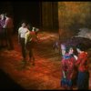 Actors (L-R) Beth Fowler, James Congdon, Martin Vidnovic, Catherine Cox, Liz Callaway & Todd Graff in a scene fr. the Broadway musical "Baby." (New York)