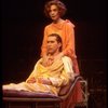 Actors Harry Groener & Charlotte Moore in a scene fr. the Off-Broadway play "Beside the Seaside." (New York)