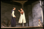 Actors (L-R) F. Murray Abraham & Peter Francis-James in a scene fr. the New York Shakespeare production of the play "Antigone." (New York)