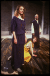 Actors (L-R) Lisa Banes, Rosemary Quinn & F. Murray Abraham in a scene fr. the New York Shakespeare production of the play "Antigone." (New York)