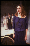 Actress Lisa Banes (R) in a scene fr. the New York Shakespeare production of the play "Antigone." (New York)