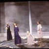 Actress Lisa Banes (2L) in a scene fr. the New York Shakespeare production of the play "Antigone." (New York)