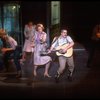 Actors (2R-R) Donna Monroe & Marcel Forestieri in a scene fr. the Broadway musical "Bring Back Birdie." (New York)