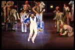 Actor Maurice Hines (C) in a scene fr. the Broadway musical "Bring Back Birdie." (New York)