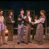 Actors (L-R) Barbara Walsh, Andrew Hill Newman, J. K. Simmons, John Cunningham, Donna Murphy, Mary Beth Peil & Todd Graff in a scene fr. the Off-Broadway musical "Birds of Paradise." (New York)