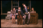Actors (L-R) Barbara Walsh, Donna Murphy, J. K. Simmons & Andrew Hill Newman in a scene fr. the Off-Broadway musical "Birds of Paradise." (New York)