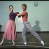 Dancer Marina Eglevsky & ice skater/dancer John Curry in a publicity shot fr. the Broadway revival of the musical "Brigadoon." (New York)