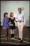 Actors (L-R) Meg Bussert, Mollie Smith & Jack Dabdoub in a publicity shot fr. the Broadway revival of the musical "Brigadoon." (New York)