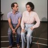 Actors Mark Zimmerman & Elaine Hausman in a publicity shot fr. the Broadway revival of the musical "Brigadoon." (New York)