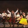 Dancer Marina Eglevsky & ice skater/dancer John Curry (C) in a scene fr. the Broadway revival of the musical "Brigadoon." (New York)
