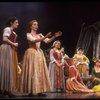 Actresses (L-2L) Elaine Hausman & Meg Bussert w. ensemble in a scene fr. the Broadway revival of the musical "Brigadoon." (New York)