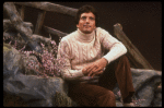 Actor Martin Vidnovic in a scene fr. the Broadway revival of the musical "Brigadoon." (New York)