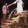 Actors Martin Vidnovic & Meg Bussert in a scene fr. the Broadway revival of the musical "Brigadoon." (New York)