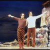 Actors (L-R) Mark Zimmerman & Martin Vidnovic in a scene fr. the Broadway revival of the musical "Brigadoon." (New York)