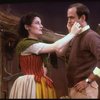 Actors Mark Zimmerman & Elaine Hausman in a scene fr. the Broadway revival of the musical "Brigadoon." (New York)