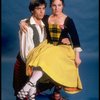 Dancers Jeff Harvey & Marina Eglevsky in a publicity shot fr. the replacement cast of the Broadway revival of the musical "Brigadoon." (New York)