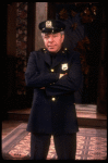Actor J. J. Johnston in a scene fr. the Broadway revival of the play "Arsenic and Old Lace." (New York)