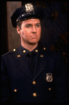 Actor Andrew Gorman in a scene fr. the Broadway revival of the play "Arsenic and Old Lace." (New York)