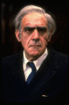 Actor Abe Vigoda in a scene fr. the Broadway revival of the play "Arsenic and Old Lace." (New York)