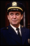 Actor Barry Snider in a scene fr. the Broadway revival of the play "Arsenic and Old Lace." (New York)