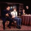 Actors (L-R) Kevin McClarnon, Tony Roberts, William Hickey & Abe Vigoda in a scene fr. the Broadway revival of the play "Arsenic and Old Lace." (New York)