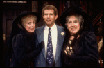 Actors (L-R) Polly Holliday, Tony Roberts & Jean Stapleton in a scene fr. the Broadway revival of the play "Arsenic and Old Lace." (New York)