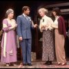 Actors (L-R) Jean Stapleton, Tony Roberts, Polly Holliday & Mary Layne in a scene fr. the Broadway revival of the play "Arsenic and Old Lace." (New York)