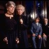 Actors (L-R) Jean Stapleton, Polly Holliday, Tony Roberts & Abe Vigoda in a scene fr. the Broadway revival of the play "Arsenic and Old Lace." (New York)