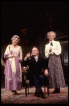 Actors (L-R) Jean Stapleton, Phillip Pruneau & Polly Holliday in a scene fr. the Broadway revival of the play "Arsenic and Old Lace." (New York)