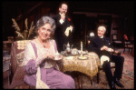Actors (L-R) Polly Holliday, Michael John McGann & Jean Stapleton in a scene fr. the Broadway revival of the play "Arsenic and Old Lace." (New York)