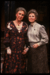 Actresses (L-R) Jean Stapleton & Marion Ross in a scene fr. the replacement cast of the Broadway revival of "Arsenic and Old Lace." (New York)