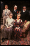 Actors (Back L-R) Gary Sandy, Michael John McGann & Jonathan Frid, (Front L-R) Marion Ross & Jean Stapleton in a scene fr. the replacement cast of the Broadway revival of "Arsenic and Old Lace." (New York)