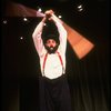Actor Avner Eisenberg  in a scene fr. the Off-Broadway one man show "Avner the Eccentric." (New York)
