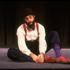 Actor Avner Eisenberg in a scene fr. the Off-Broadway one man show "Avner the Eccentric." (New York)