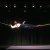 Actor Avner Eisenberg in a scene fr. the Off-Broadway one man show "Avner the Eccentric." (New York)