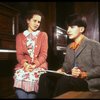 Actors Jennie Dundas and Jeremy Peter Johnson in a scene fr. the American Place Theatre prod. of the play, "Before The Dawn." (New York)
