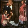 Actors (L-R) Jennie Dundas, Peter Michael Goetz, Roberta Maxwell & Deborah Hedwall in a scene fr. the American Place Theatre prod. of the play, "Before The Dawn." (New York)