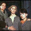 Actors (L-R) Betty Miller, Katherine Borowitz & Jeremy Peter Johnson in a scene fr. the American Place Theatre prod. of the play, "Before The Dawn." (New York)