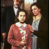 Actors (L-R) Peter Michael Goetz, Jennie Dundas & Roberta Maxwell in a scene fr. the American Place Theatre prod. of the play, "Before The Dawn." (New York)