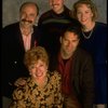 (Top L-R) Producer Jay Lesiger, director Tom Klebba & actress Wendy Oliver, actors (Bottom L-R) Margery Beddow & Chris Innvar in a publicity shot fr. the Off-Broadway revival of the musical "Anyone Can Whistle." (New York)
