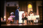 Actors (L-R) Jean Cheek, Rhetta Hughes, Roger Robinson & Ruth Brown in a scene fr. the Broadway musical "Amen Corner." (New York)