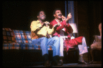 Actors (L-R) Keith Lorenzo Amos & Roger Robinson in a scene fr. the Broadway musical "Amen Corner." (New York)