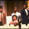 Actors (L-R) Roger Robinson, Ruth Brown, Keith Lorenzo Amos & Rhetta Hughes in a scene fr. the Broadway musical "Amen Corner." (New York)