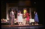 Actors (L-R) Chuck Cooper, Jean Cheek, Helena-Joyce Wright & Ruth Brown in a scene fr. the Broadway musical "Amen Corner." (New York)