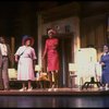 Actors (L-R) Chuck Cooper, Jean Cheek, Helena-Joyce Wright & Ruth Brown in a scene fr. the Broadway musical "Amen Corner." (New York)